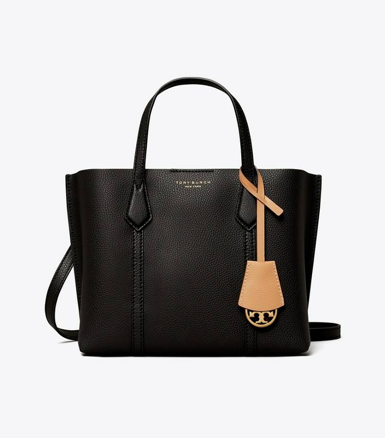 Tote Bags Tory Burch Small Perry Triple-Compartment Tote Black Women - Image 3