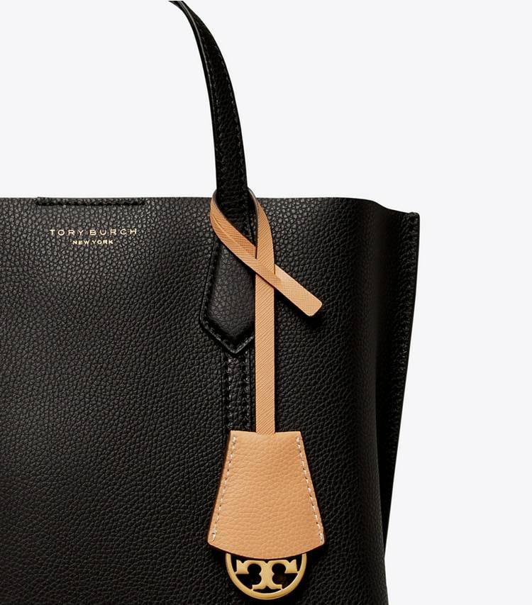 Tote Bags Tory Burch Small Perry Triple-Compartment Tote Black Women - Image 4