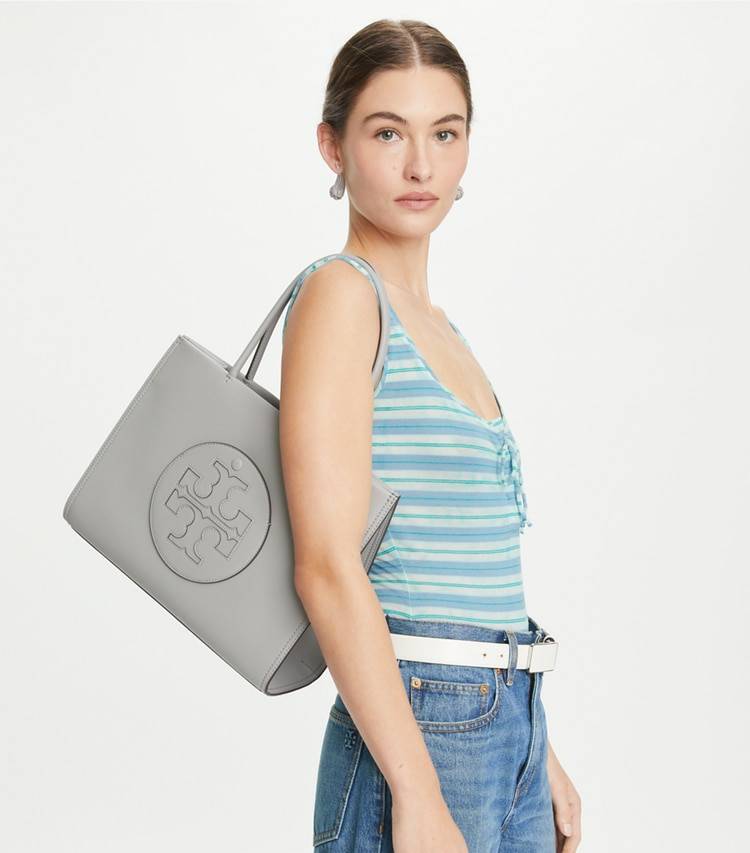 Tote Bags Tory Burch Women Gray Small Ella Bio Tote - Image 2