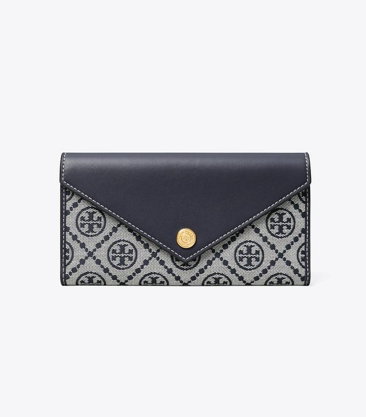Wallets Tory Burch T Monogram Envelope Wallet Women Tory Navy - Image 2