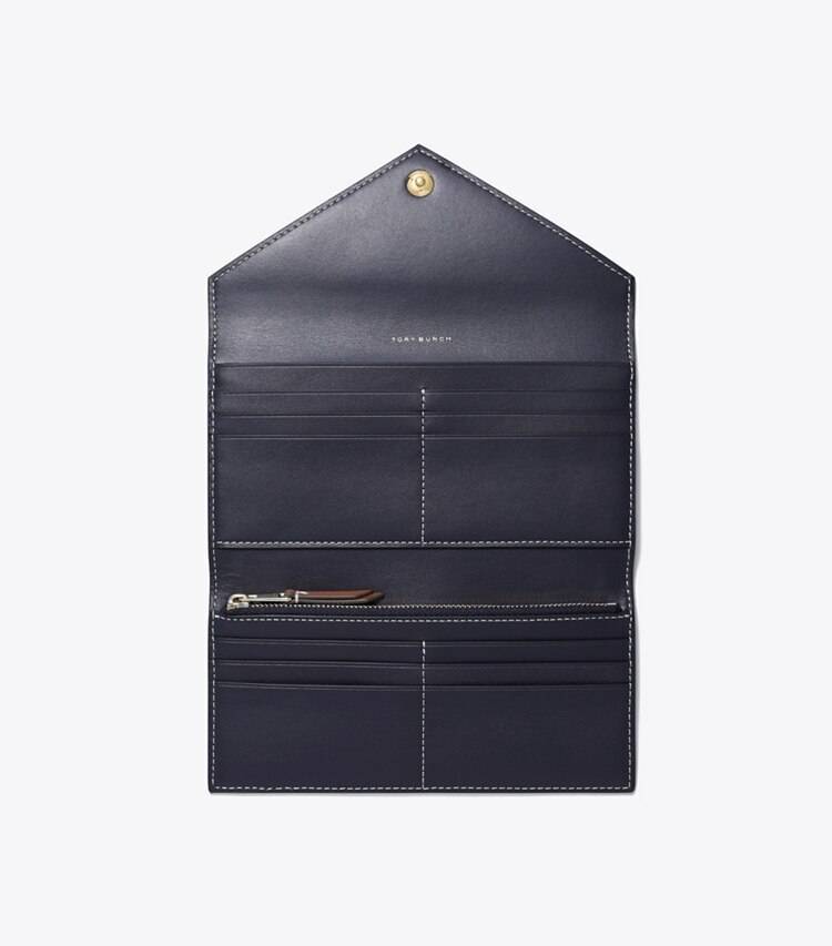 Wallets Tory Burch T Monogram Envelope Wallet Women Tory Navy - Image 3
