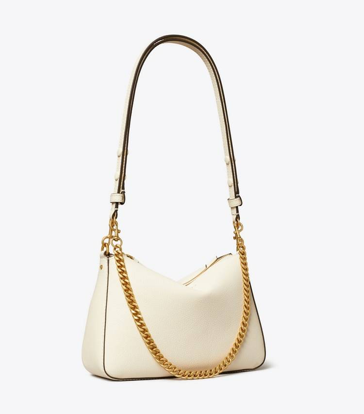 Warm White Tory Burch Women Small Perry Shoulder Bag Shoulder Bags