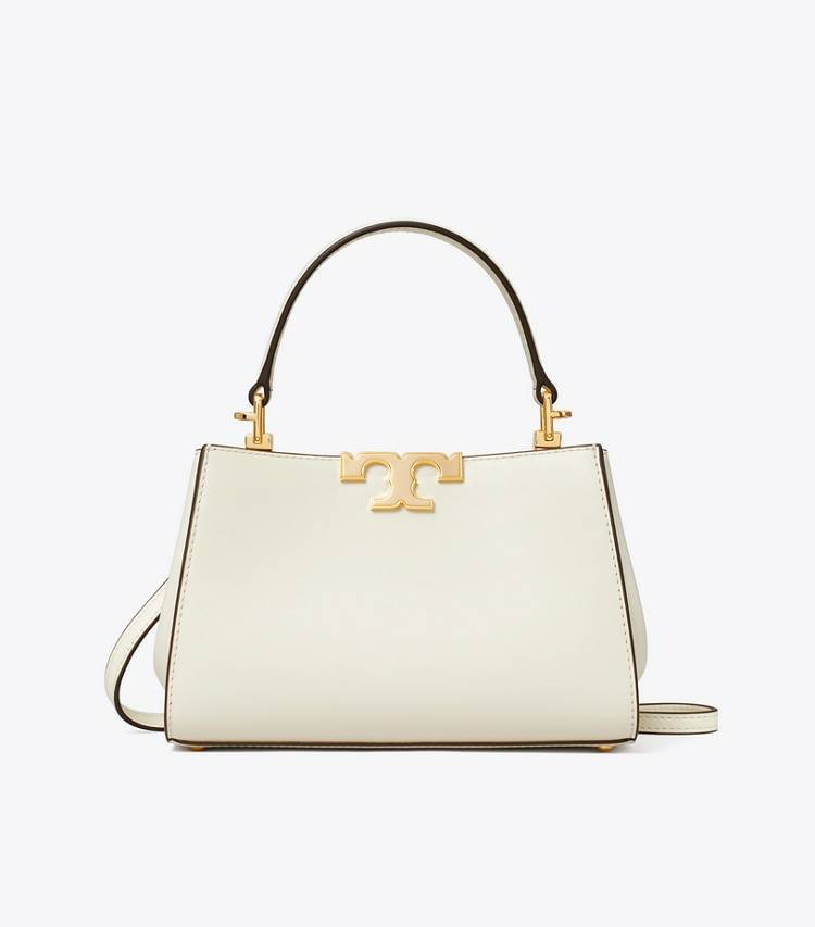 Warm White Women Crossbody Bags Tory Burch Mini Eleanor Satchel - Image 2