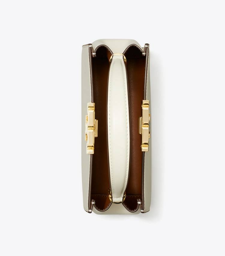 Warm White Women Crossbody Bags Tory Burch Mini Eleanor Satchel - Image 5