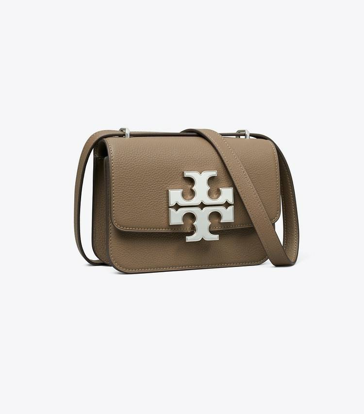 Wild Mushroom Small Eleanor Pebbled Bag Women Shoulder Bags Tory Burch