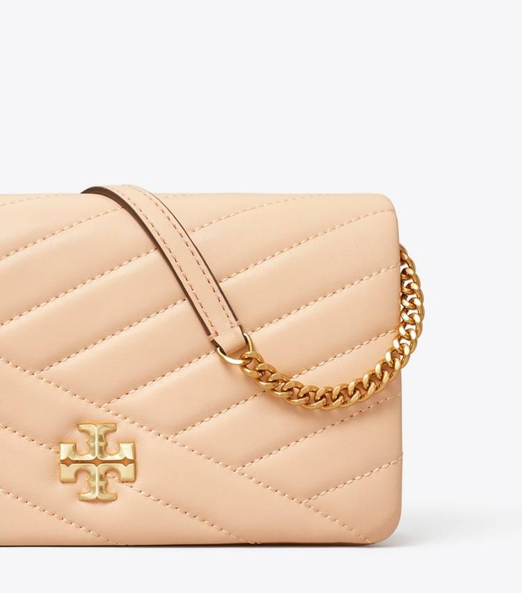 Women Apricot Kira Chevron Crossbody Tory Burch Mini Bags - Image 5