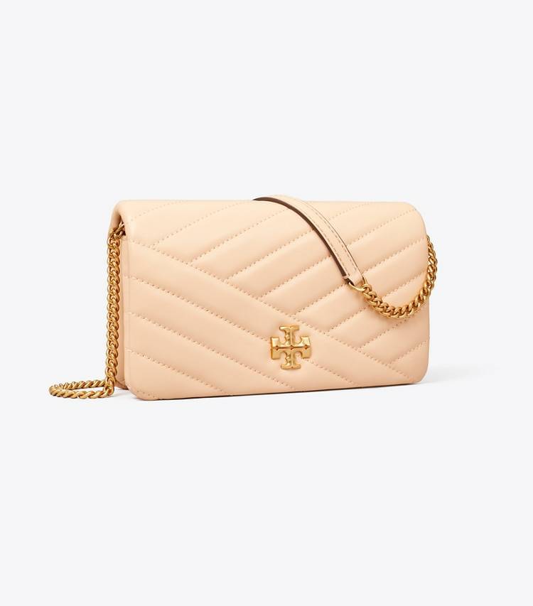 Women Apricot Kira Chevron Crossbody Tory Burch Mini Bags