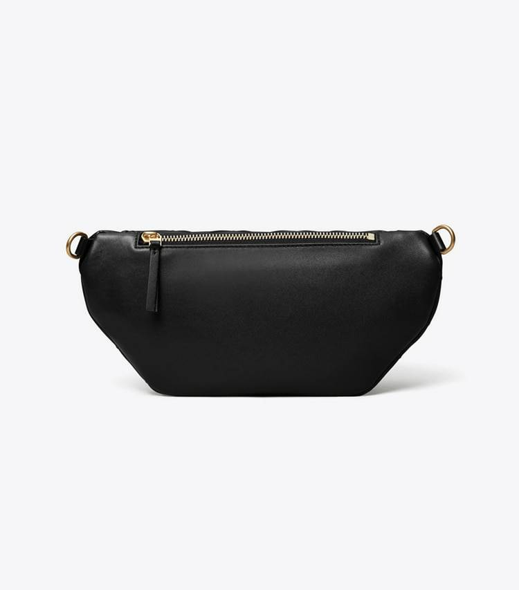 Women Black Tory Burch Fleming Soft Convertible Belt Bag Belt Bags - Image 4