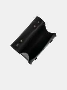 Women Cambridge Satchel Crossbody The Mini Bowls Bag - Black Croc - Image 4