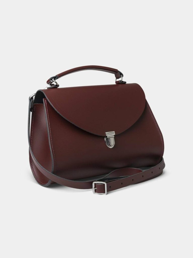 Women Cambridge Satchel The Poppy -Oxblood Handbags - Image 2