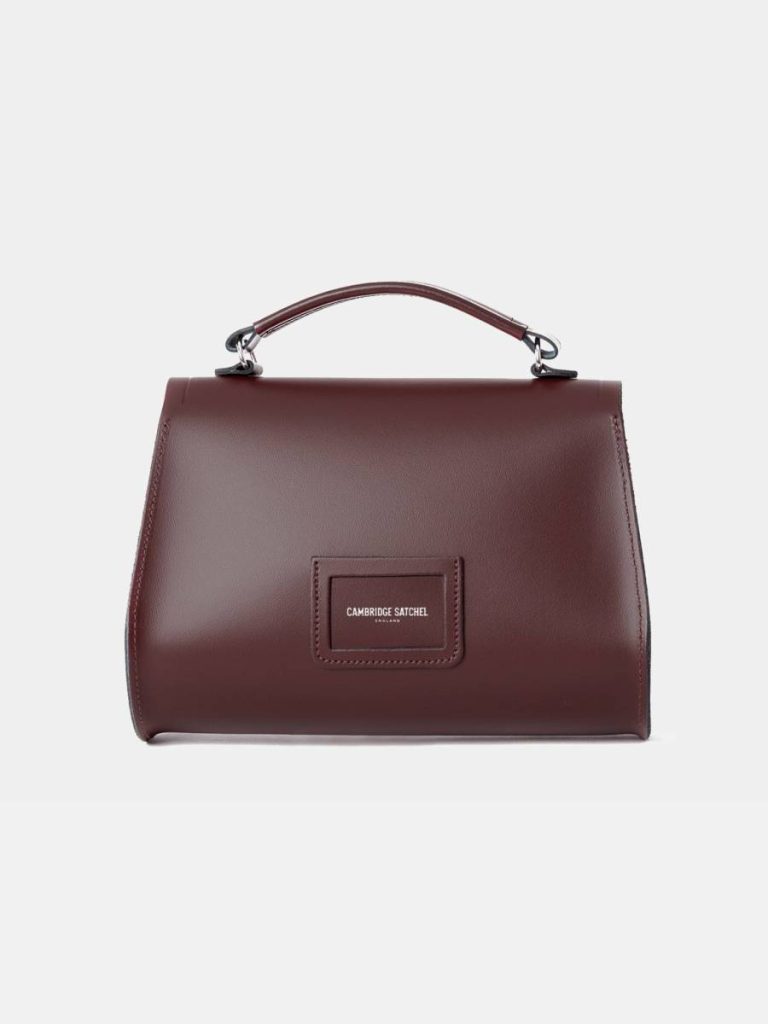 Women Cambridge Satchel The Poppy -Oxblood Handbags - Image 3