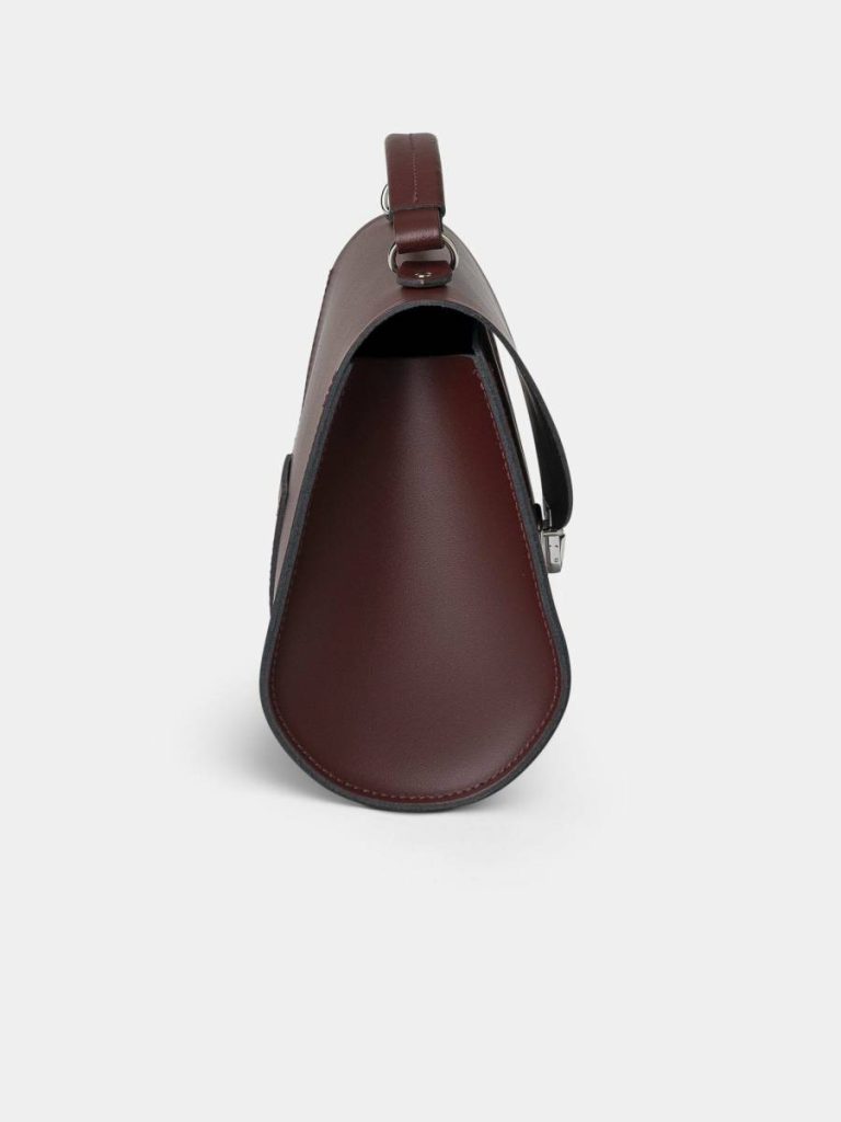 Women Cambridge Satchel The Poppy -Oxblood Handbags - Image 4