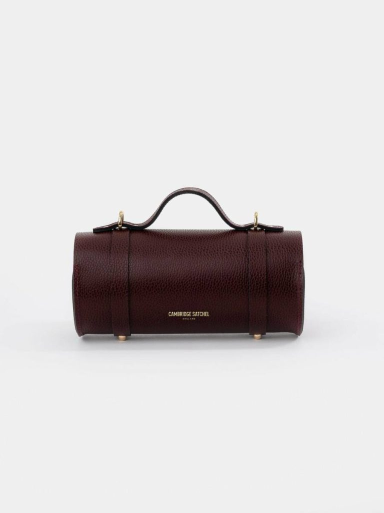 Women Crossbody Cambridge Satchel The Bowls Bag - Oxblood Celtic Grain - Image 3