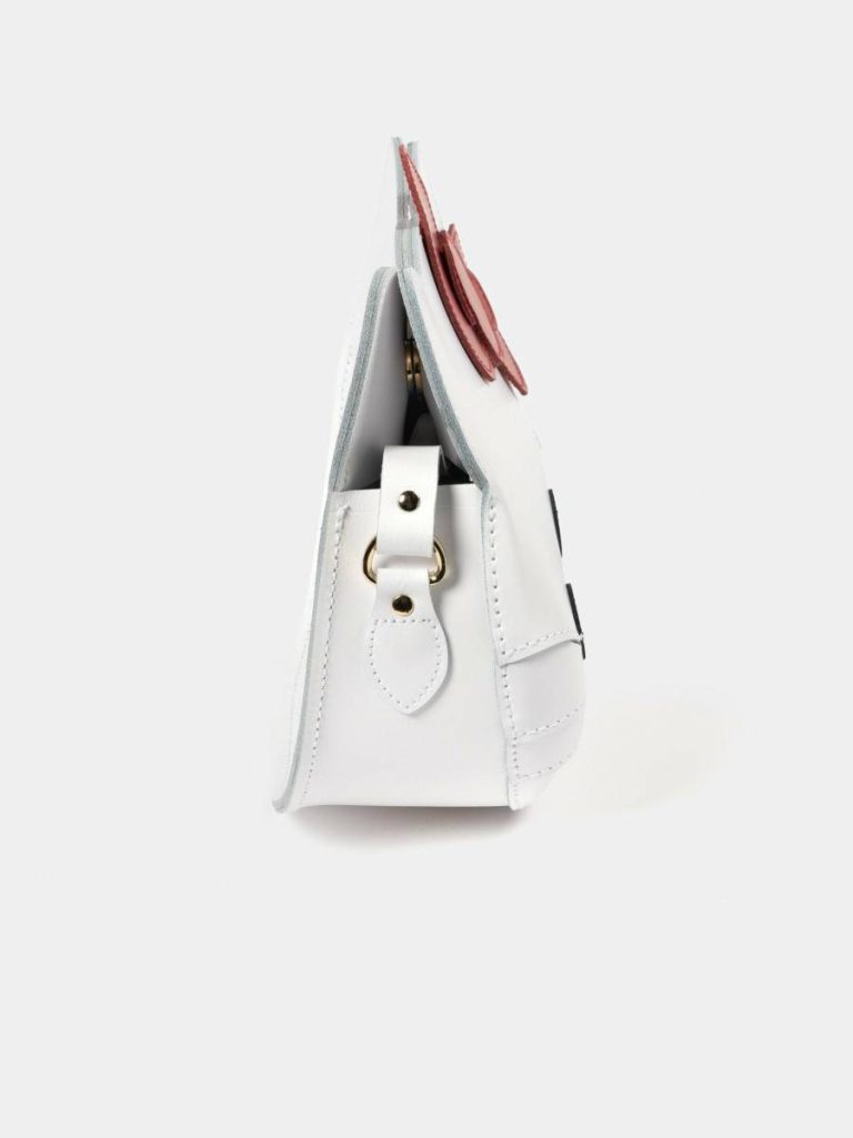 Women Crossbody Cambridge Satchel The Hello Kitty Face Bag - Image 4