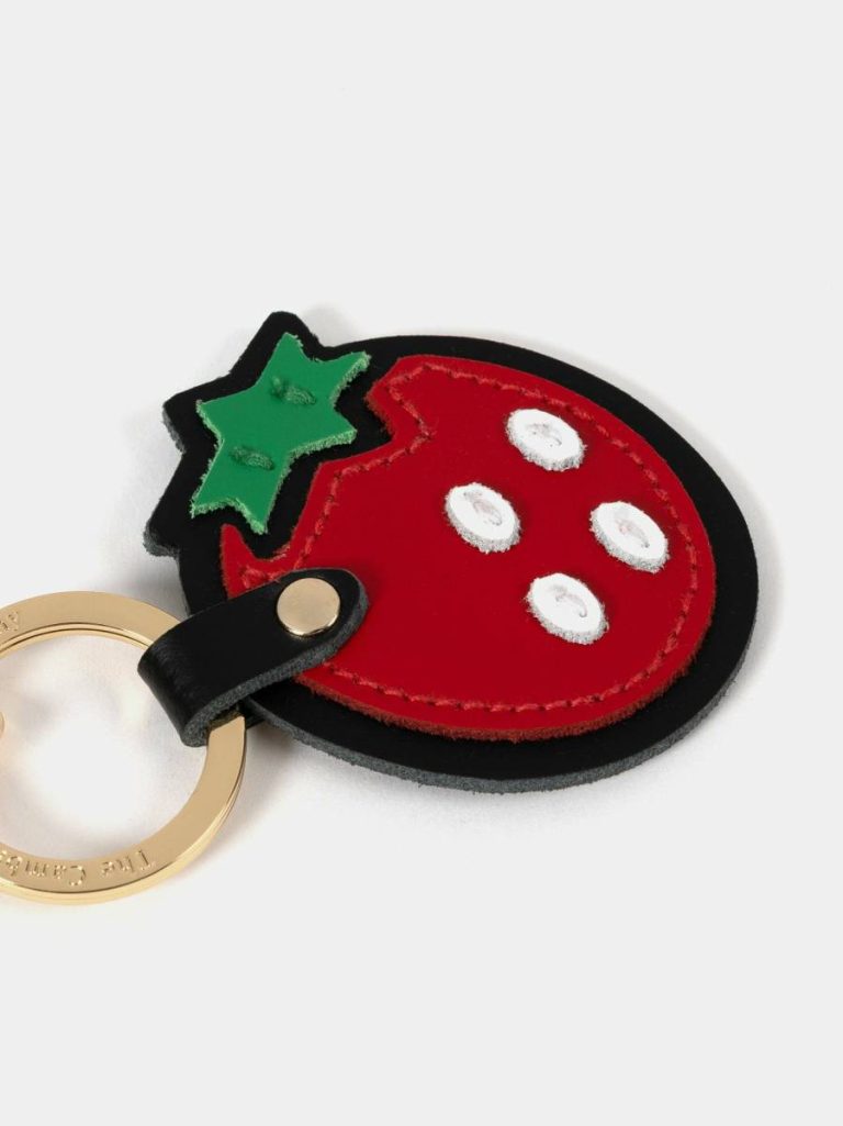 Women Crossbody The Hello Kitty Strawberry Keyring Cambridge Satchel - Image 3