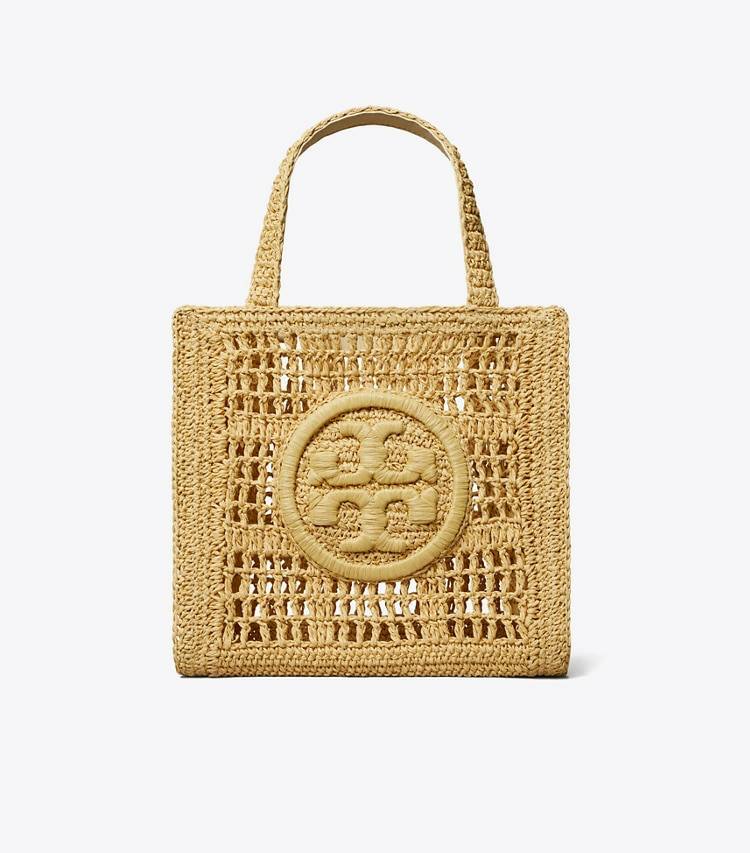 Women Mini Ella Hand-Crocheted Tote Tote Bags Natural Tory Burch - Image 3