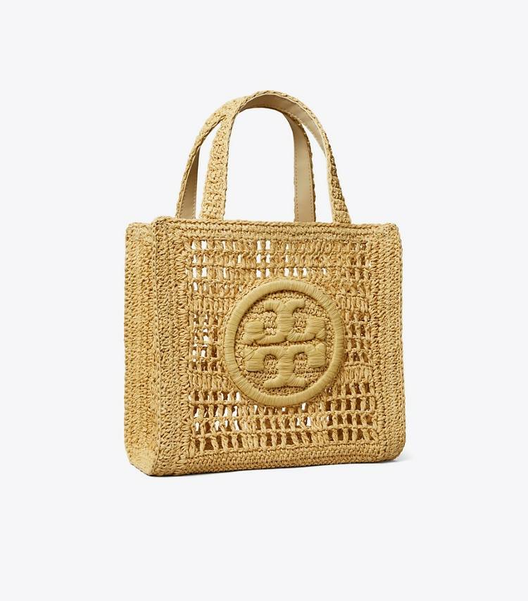 Women Mini Ella Hand-Crocheted Tote Tote Bags Natural Tory Burch