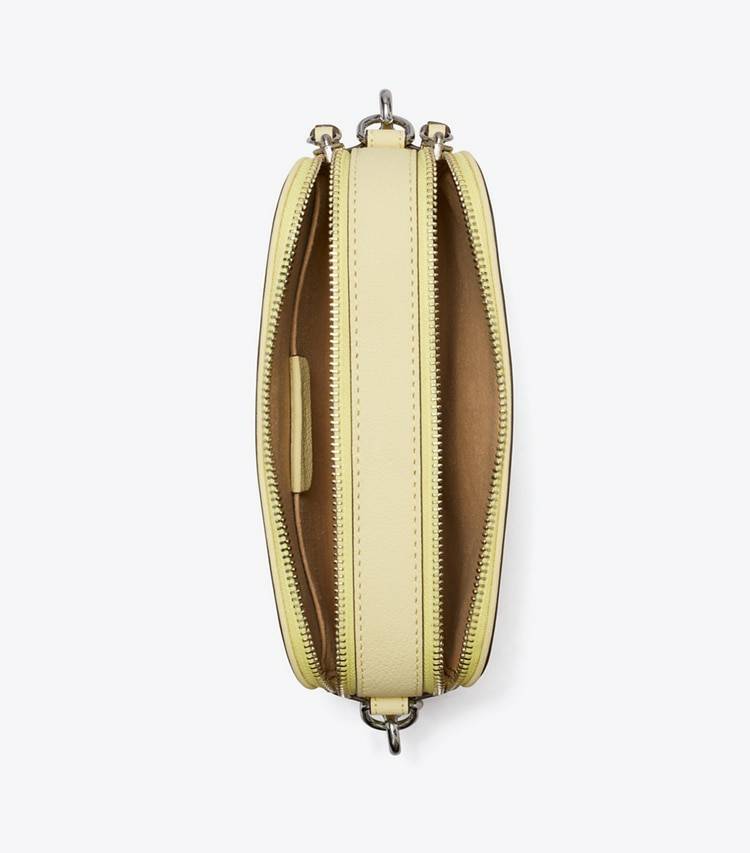 Women Mini Miller Crossbody Bag Tory Burch Crossbody Bags Lemon Zest - Image 5