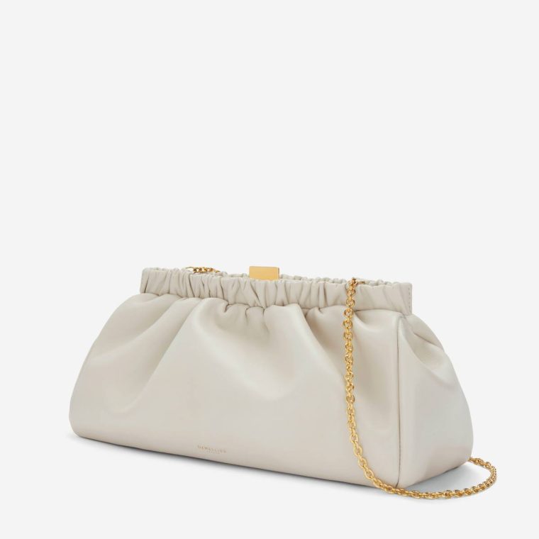 Women Off-White Smooth Demellier Clutches The Miami Clutch - Image 2