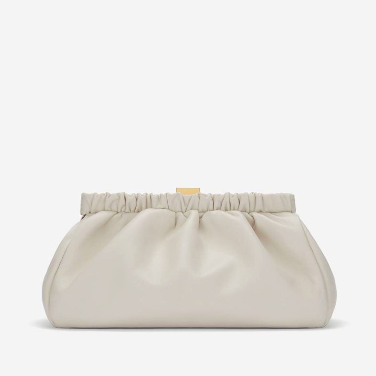 Women Off-White Smooth Demellier Clutches The Miami Clutch - Image 3