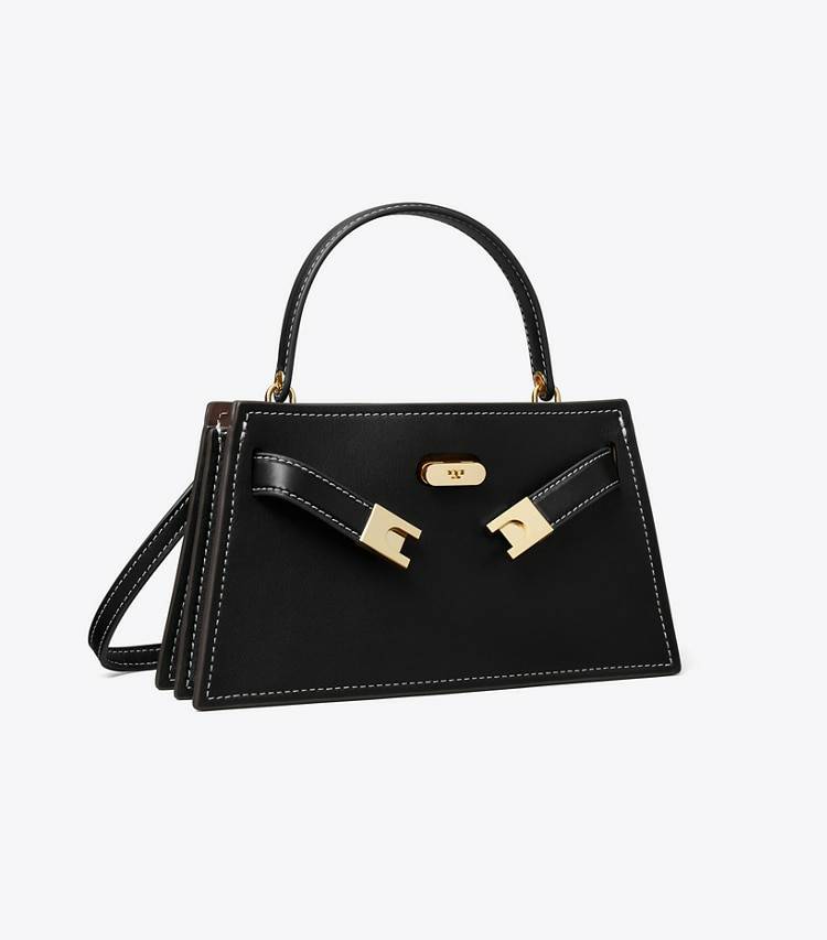 Women Petite Lee Radziwill Bag Tory Burch Black Mini Bags