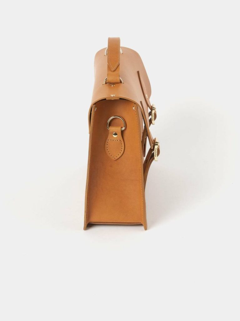Women Satchels Cambridge Satchel The Artisan - Ochre - Image 5