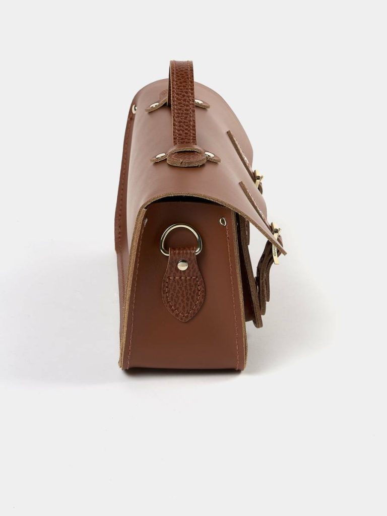 Women Satchels Cambridge Satchel The Long Satchel - Bay & Bay Celtic Grain - Image 5