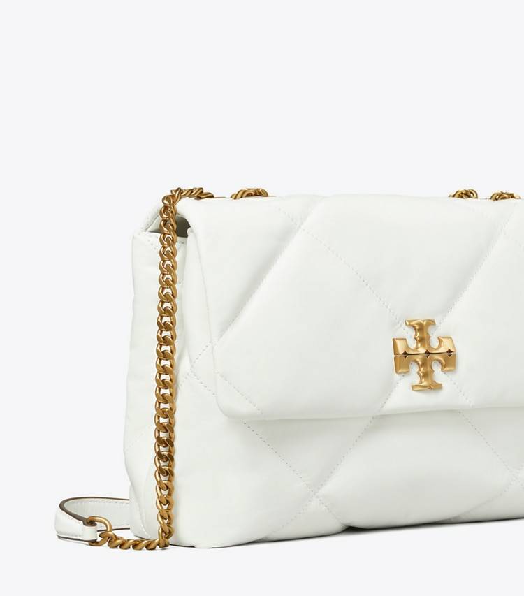 Women Shoulder Bags Blanc Kira Diamond Quilt Convertible Shoulder Bag Tory Burch - Image 5