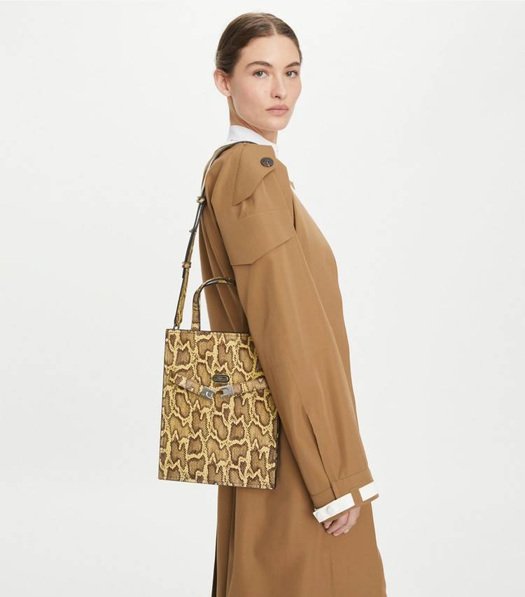 Women Shoulder Bags Quince / Marten Tory Burch Small Lee Radziwill Embossed Shopper - Image 2