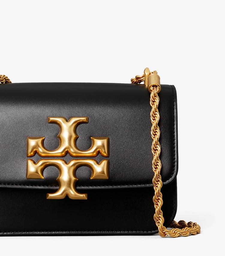 Women Small Eleanor Bag Tory Burch Black Shoulder Bags - Image 4