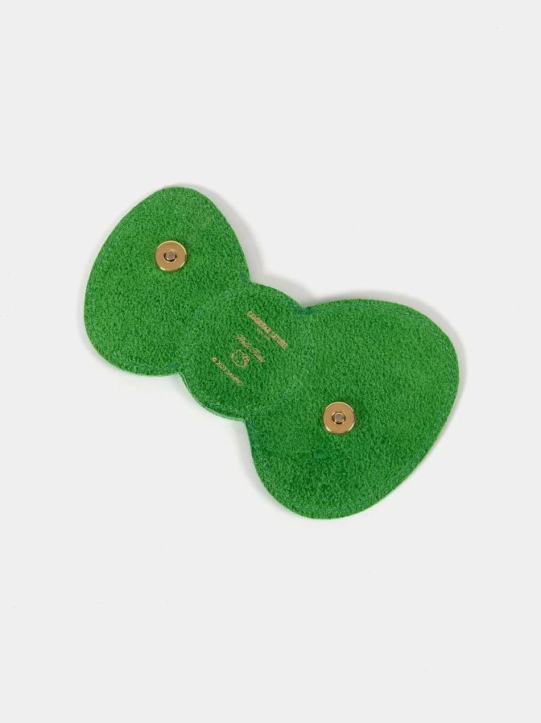 Women The Hello Kitty Detachable Bow - Apple Green Crossbody Cambridge Satchel - Image 2