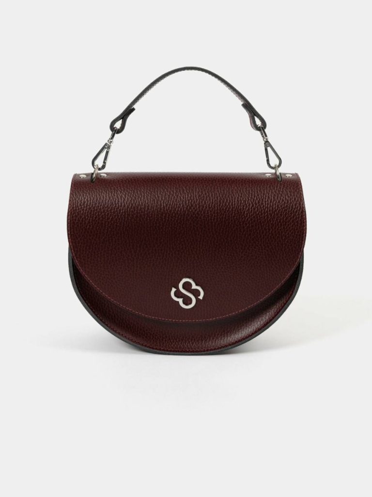Women The Kate - Oxblood Celtic Grain Handbags Cambridge Satchel