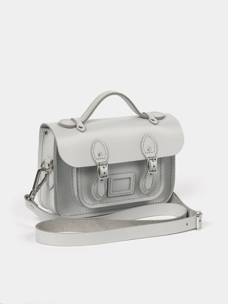 Women The Mini -Moon Grey Celtic Cambridge Satchel Satchels - Image 3