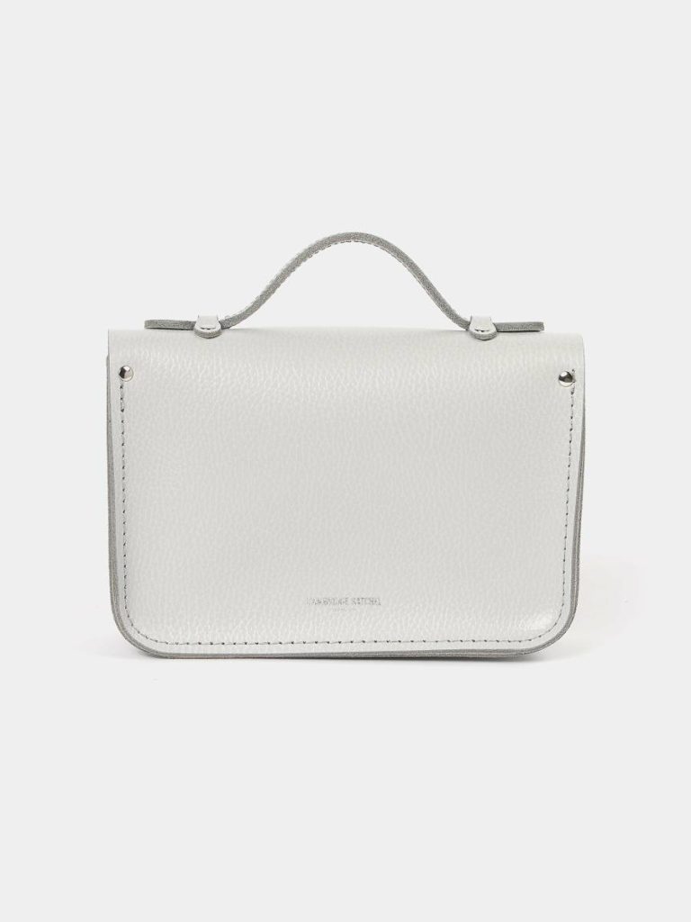 Women The Mini -Moon Grey Celtic Cambridge Satchel Satchels - Image 4