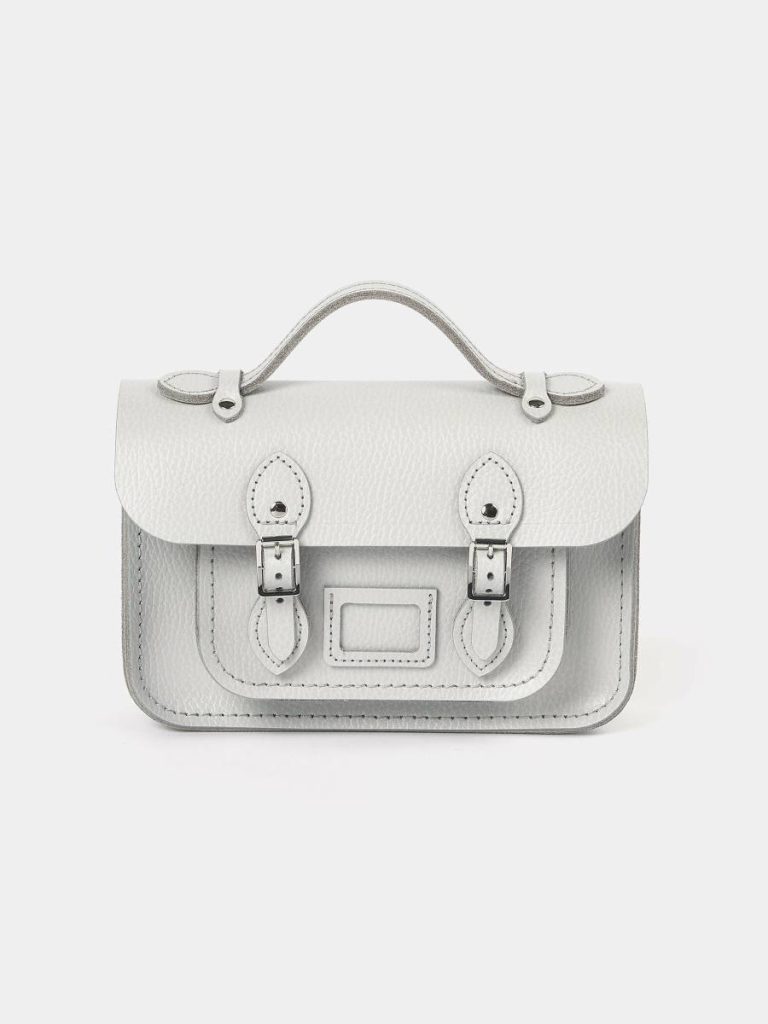 Women The Mini -Moon Grey Celtic Cambridge Satchel Satchels