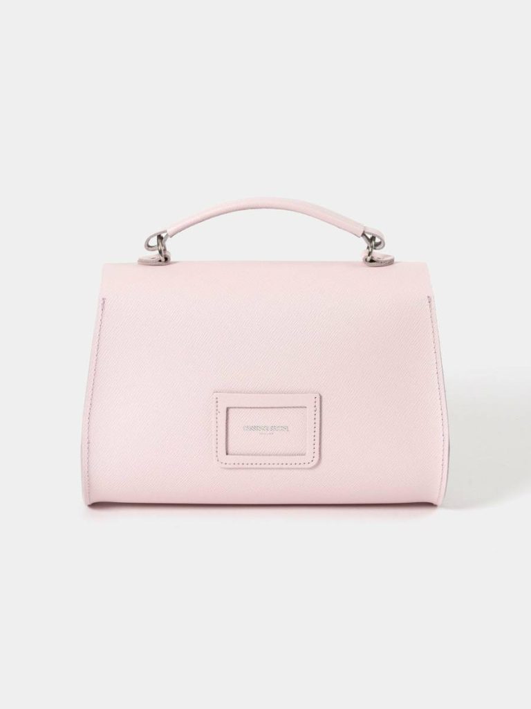 Women The Poppy - Fondant Pink Saffiano Cambridge Satchel Handbags - Image 3