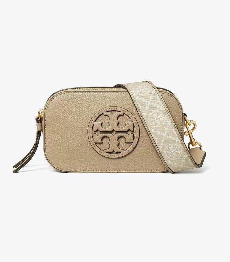 Women Tory Burch Crossbody Bags Mini Miller Crossbody Bag Fresh Clay - Image 3