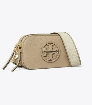 Women Tory Burch Crossbody Bags Mini Miller Crossbody Bag Fresh Clay