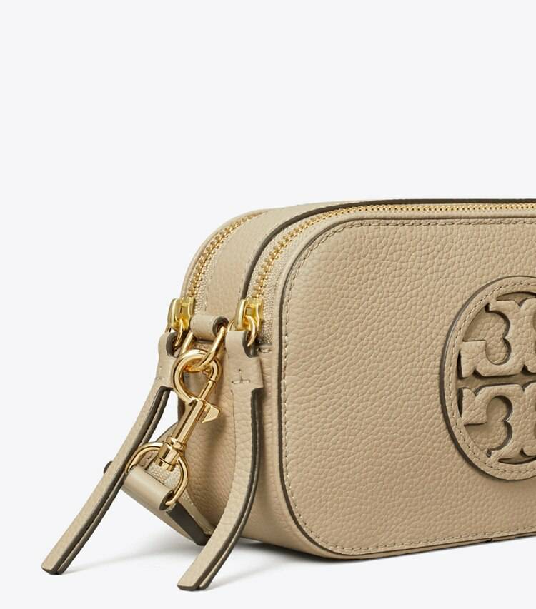 Women Tory Burch Crossbody Bags Mini Miller Crossbody Bag Fresh Clay - Image 4