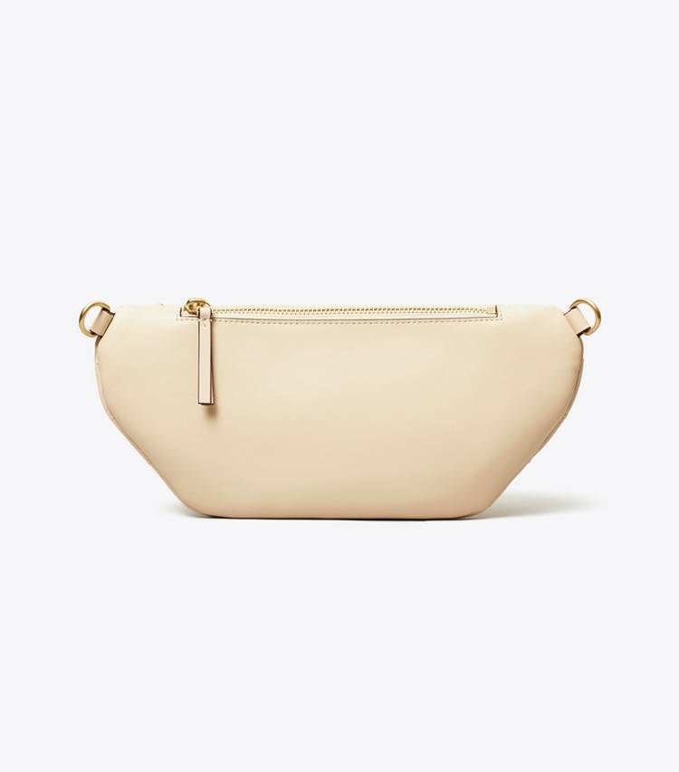 Women Tory Burch Fleming Soft Convertible Belt Bag New Cream Belt Bags - Image 4