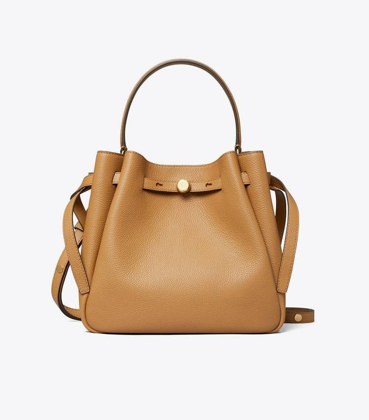Women Tory Burch Romy Bucket Bag Totes Tiramisu - Image 4