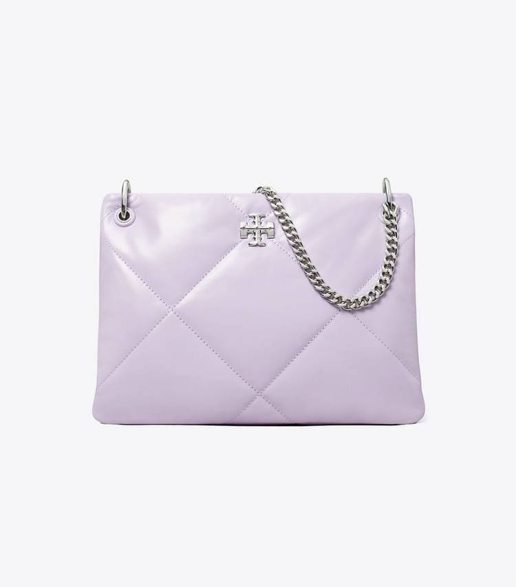 Women Tory Burch Small Kira Diamond Quilt Shoulder Bag Purple Heather Shoulder Bags - Image 3