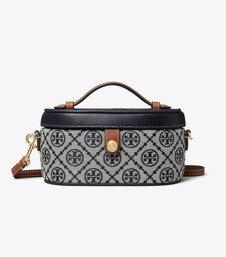 Women Tory Navy Mini Bags T Monogram Vanity Case Tory Burch - Image 3