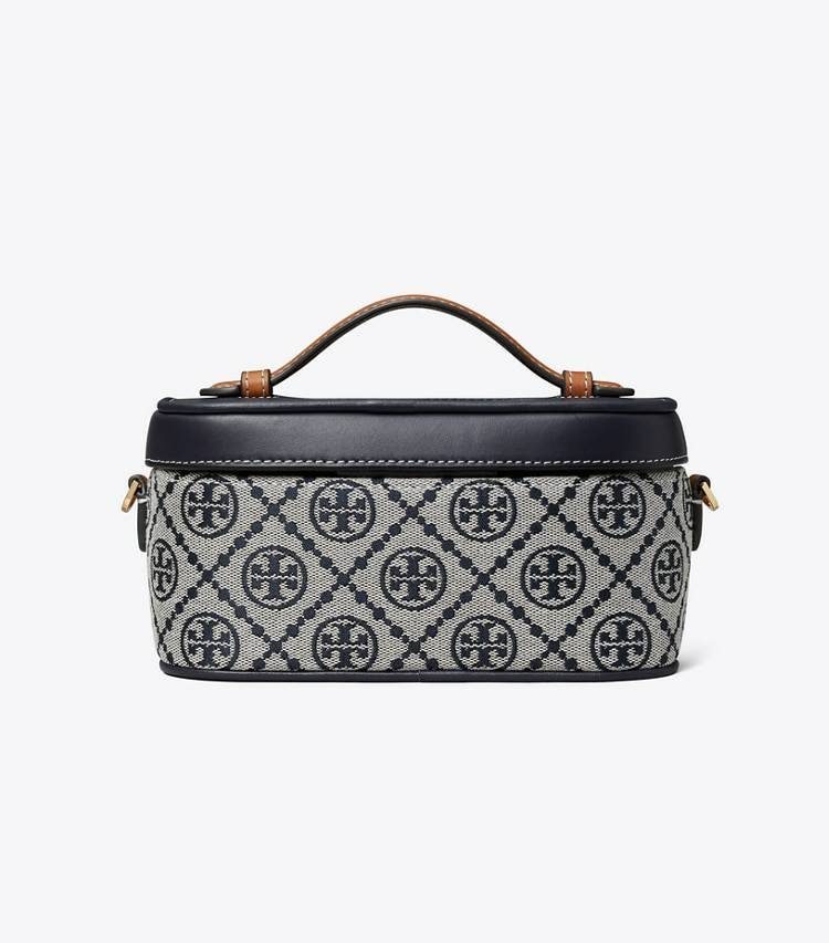 Women Tory Navy Mini Bags T Monogram Vanity Case Tory Burch - Image 4