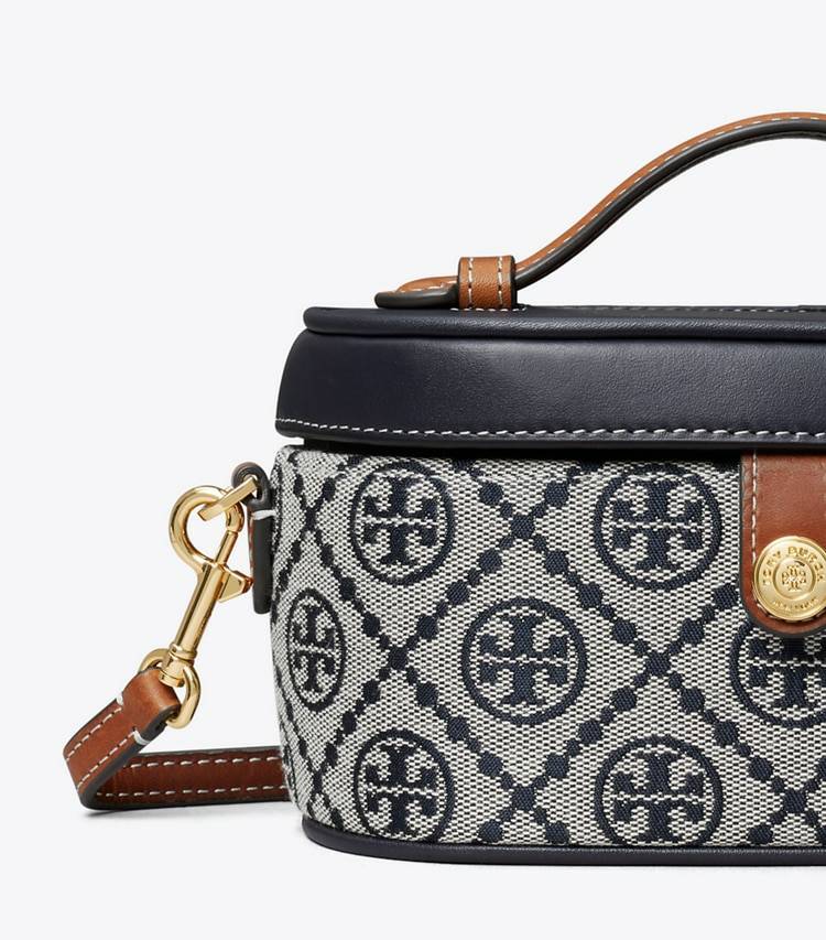 Women Tory Navy Mini Bags T Monogram Vanity Case Tory Burch - Image 5