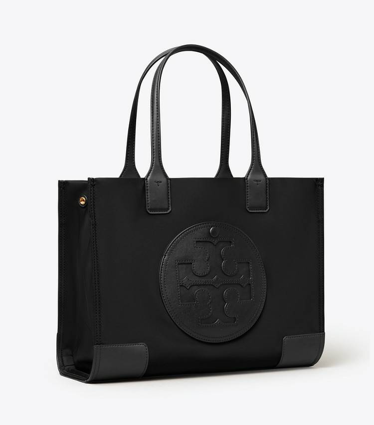 Women Tote Bags Black Small Ella Tote Bag Tory Burch