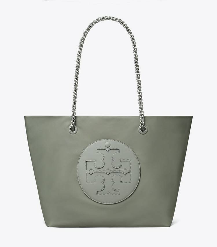 Women Tote Bags Tory Burch Shale Rock Ella Chain Tote - Image 3
