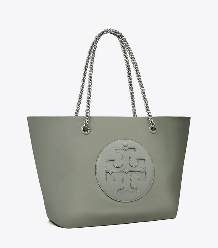 Women Tote Bags Tory Burch Shale Rock Ella Chain Tote