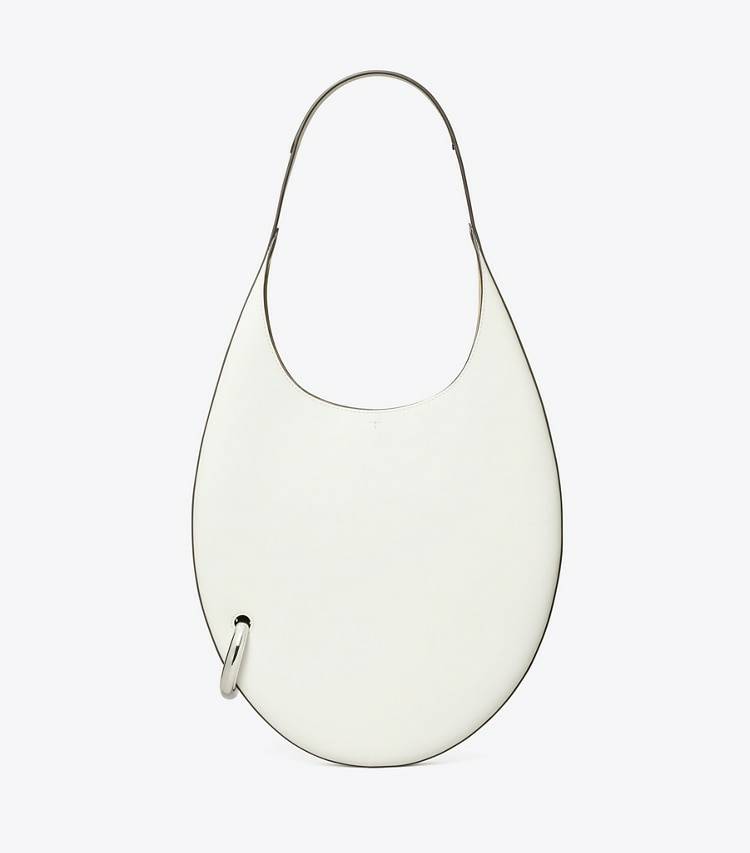 Women Whitewash Tory Burch Shoulder Bags Pierced Handbag - Image 3