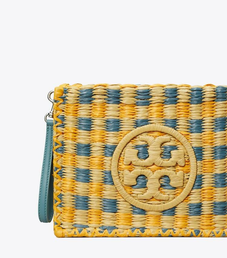 Wristlets Deep Turquoise Ella Hand-Crocheted Pouch Tory Burch Women - Image 3